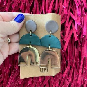 Clay Earrings